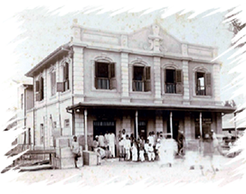 Old Fayaz Bakers Building along Jomo Kenyatta Avenue, Mombasa